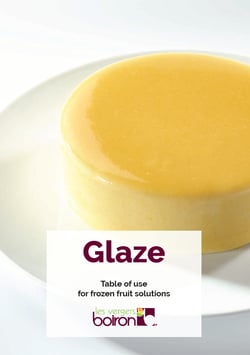 Table of use Glaze - Les vergers Boiron